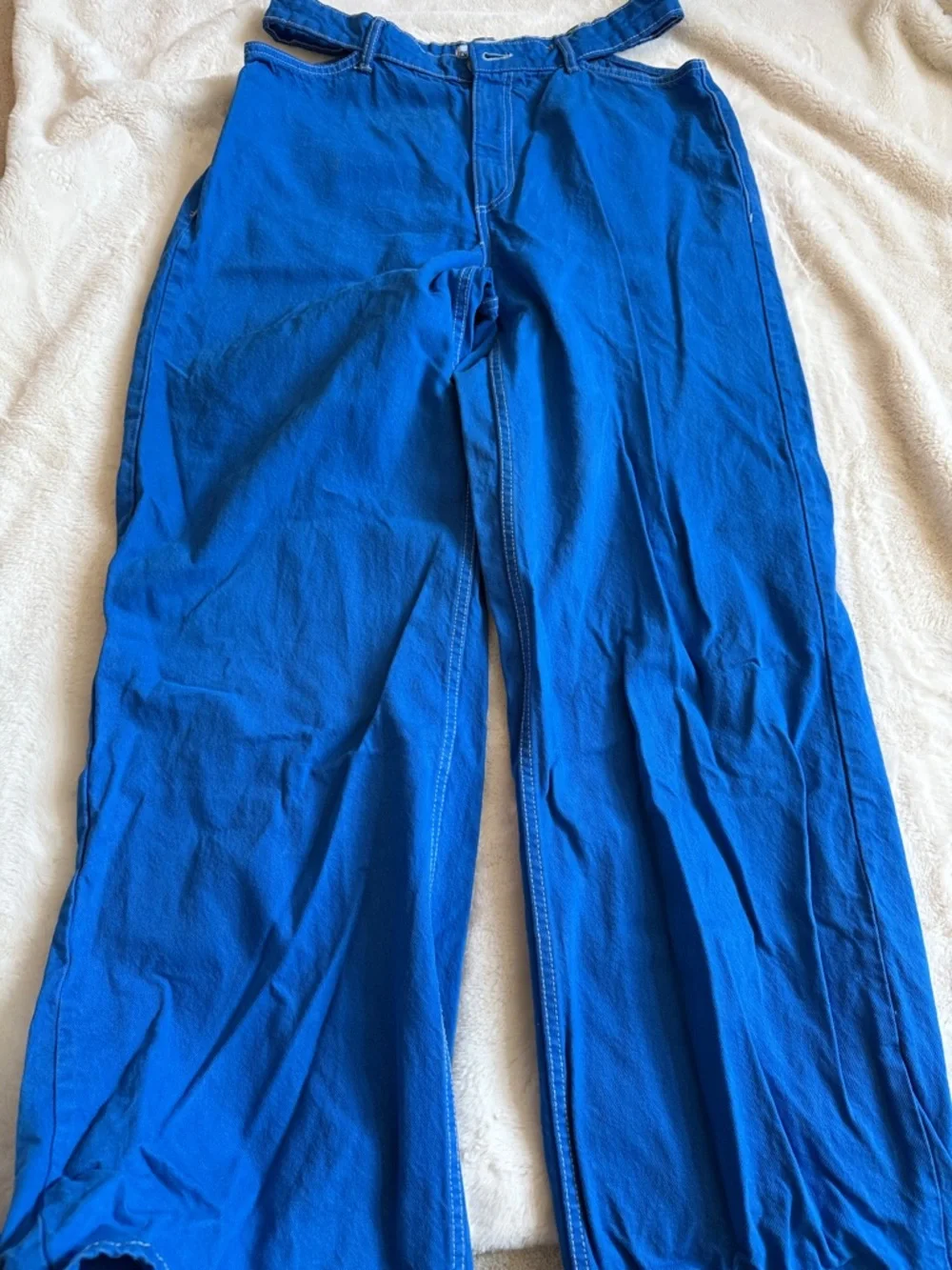 Denim/Jean/Pant Bundle - White, Blue, Denim, Taupe - Picture 7 of 16